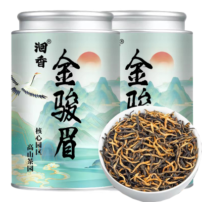 【洄香特级金骏眉】2024年新茶嫩芽红茶浓香型高山春茶蜜香浓罐装