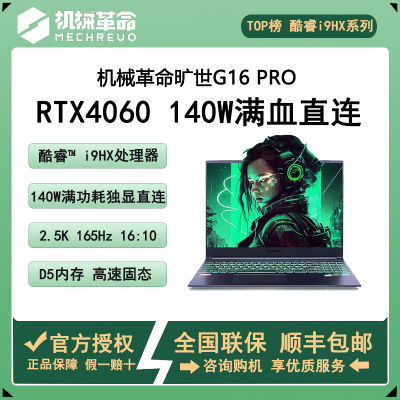 ڲе G16Pro i9-12900HX RTX4060 162.5KϷʼǱ5999Ԫ