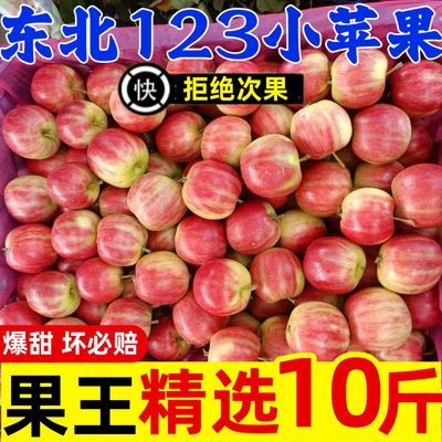 【新苹果】嘎啦苹果123小苹果新鲜脆甜当季脆甜水果孕妇整箱批