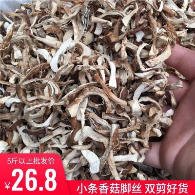 正宗云南特产香菇脚丝菌菇冬菇腿香菇丁香菇片纯天然商用精选优质