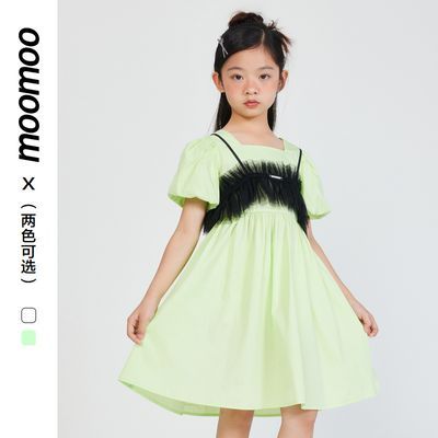 ���ڲ�����MoomooͯװŮͯ����ȹ�ļ��¿��ͯ���������������г�����ȹ 94.5Ԫ