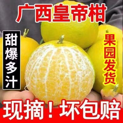 【精品】正宗广西武鸣皇帝柑新鲜水果当季柑橘薄皮橘子桔子包邮1