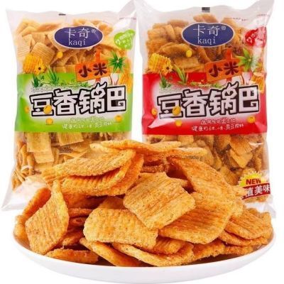 卡奇小米豆香粗粮锅巴210g香辣烧烤原味玉米粗粮膨化休闲食品零食