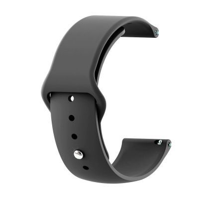 20/22mm表带硅胶快拆柔软手表带替换watch智能手表表带反扣通用型