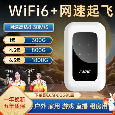 2024新款随身wifi移动上网神器直播宿舍便携出租房工地无