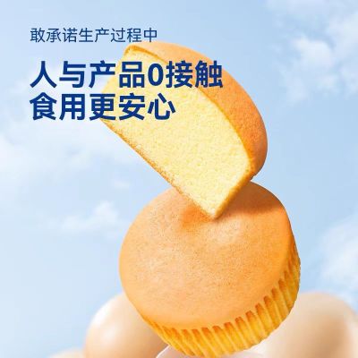 【软pupu~】豪士面包纯蛋糕整箱糕点心营养嫩蛋糕早餐懒人零食品