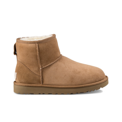 UGG 雪地靴 羊皮 品牌 保暖 耐磨 舒适女款 栗色 6222冬天穿