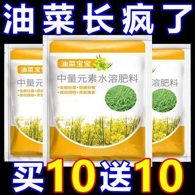 油菜宝宝提高出油率促花授粉抗倒伏籽粒饱满油菜专用叶面肥通用型