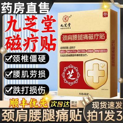 九芝堂腰腿痛磁疗腰间盘肩周炎突出骨性关节炎腰椎颈椎膝盖疼痛