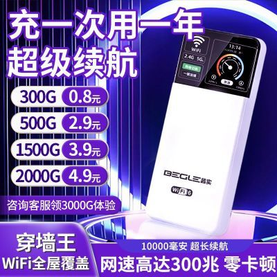 24新款随身wifi移动免插电路由器宿舍租房无线便携户外直播上网宝