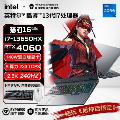 ڲ16 i7-13650HX4060Կ2.5K240Hz100%ɫ羺ϷʼǱ6499Ԫ