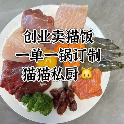 猫猫鲜肉猫饭主食即食增肥发腮补水防挑食猫猫咪湿粮鲜食自制猫饭