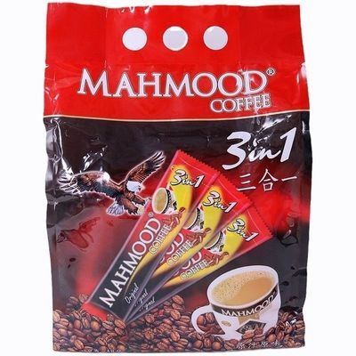 MAHMOOD进口土耳其哈姆咖啡速溶包邮48袋装正品三合一原