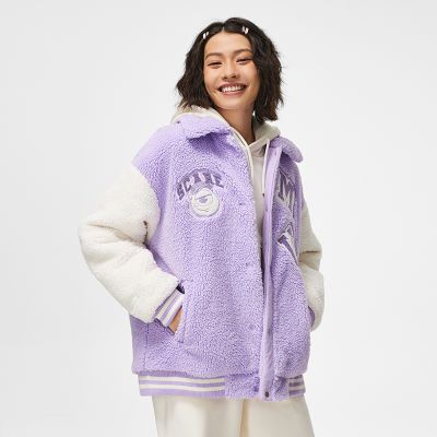 【李宁】女休闲保暖外套冬款长袖时尚舒适百搭棉服加厚保暖反季清仓