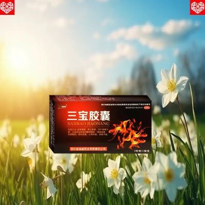 国药准字OTC】三宝胶囊24粒 大药房直发