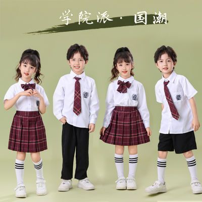 儿童爱国诗歌朗诵中小学生校服套装班服幼儿园大合唱表演服演出服