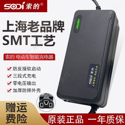 铅酸电动车充电器48V60V32安72伏20A索的充满自停电