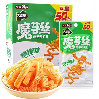 临期食品处理卖18g+9g盐津铺子魔芋丝(酸辣味)即食休闲大