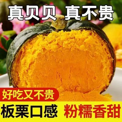 正宗真贝贝南瓜蔬菜新鲜香甜板栗粉糯整箱宝宝辅食直发