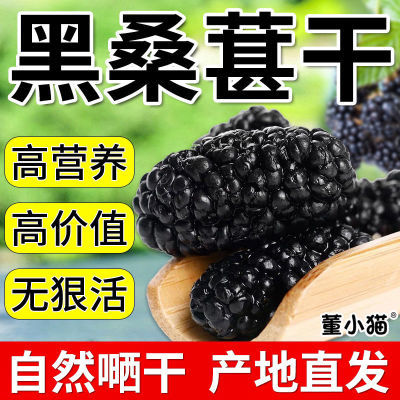 S2桑椹果新货桑葚干新疆免洗桑葚果干食用无沙泡茶桑葚泡水干桑