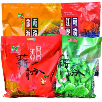 澄江藕粉1000g/500g德春牌藕粉红枣旅游藕粉冰糖蜂蜜代