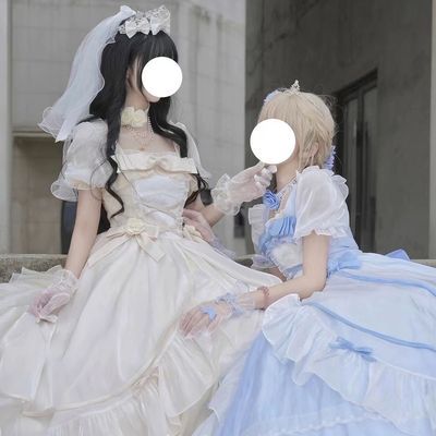 呜呼大裙子Lolita成人礼晚礼服毕业典礼18岁毕业裙子