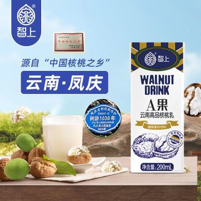 高钙核桃乳200ml*10盒装整箱植物蛋白饮品核桃乳营养营养