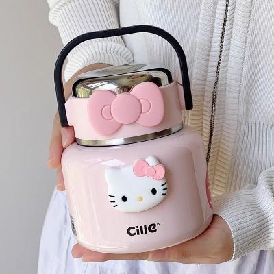 希乐高颜值hellokitty焖烧杯银耳羹可爱316保温壶饭盒女生上班族