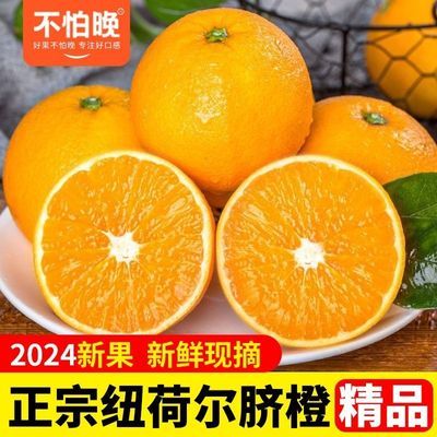 精品正宗新鲜云南纽荷尔脐橙当季现摘水果手剥酸甜橙子彩箱5/9