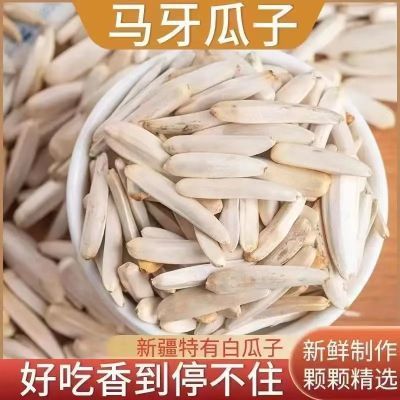 正宗新疆特产特级炒熟白瓜子牙签零食新货马牙瓜子长粒葵花籽原味