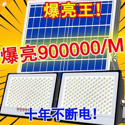 2024款一拖二太阳能照明灯户外庭院灯家用新农村路灯超亮新款院子