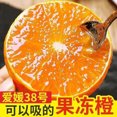 【精品】爱媛38号果冻橙四川新鲜现摘当季水果超甜薄皮橙子批发价