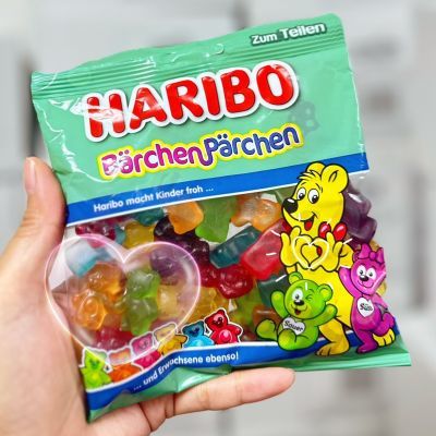 HARIBO恋爱告白糖果德国进口哈瑞宝水果小熊橡皮糖手拉手软糖圣诞