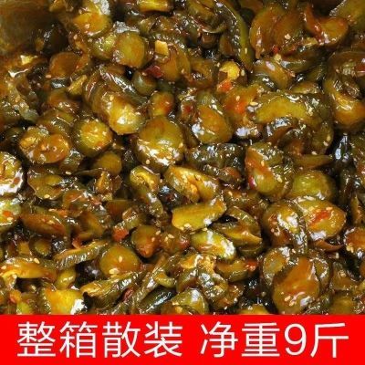 净9斤香脆油泼黄瓜腌酸黄瓜香辣黄瓜咸菜大全下饭菜开胃即食商用