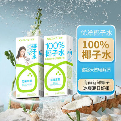 网红纯椰子水250ml*16盒100%纯天然无添加孕妇可喝整