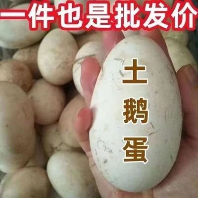 【坏蛋包赔】散养正宗农家鹅蛋新鲜双黄特大批发一箱整箱孕妇宝宝