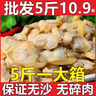 【保证无沙】原汁新鲜蚬子肉蛤蜊肉冷冻蚬子即食真空丹东蛤蜊肉