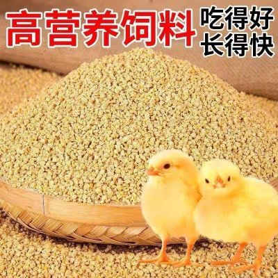 厂家直销开口饲料鸡饲料批发鸡鸭颗粒通用钓鱼颗粒饲料全价通用型