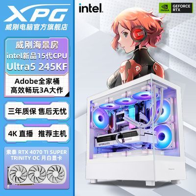 ڲUltra 5 245KF/RTX4070Ti SUPER̨ʽDIYװԵ羺Ϸ 3949Ԫ