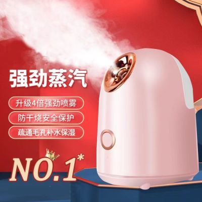 热喷蒸脸器蒸汽机家用面部补水神器纳米喷雾打开毛孔加湿器蒸脸仪