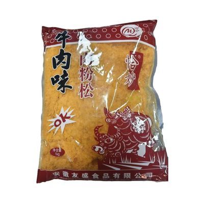 恰妙牛肉松OK肉松1kg/1袋手抓饼寿司紫菜包饭专用肉松正品商用