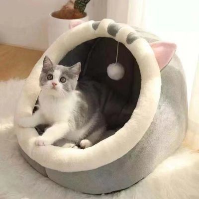 四季通用猫咪拆洗房子别墅家居封闭式猫屋冬季保暖狗窝宠物用品