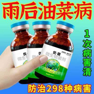 雨后油菜病专用油菜病全治菌核软腐霜霉病防裂烂根黄叶农用杀菌剂