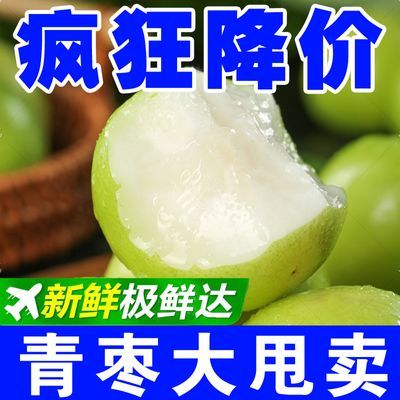 云南牛奶大青枣新鲜水果当季甜脆枣子蜜枣牛奶枣大枣现摘一整箱