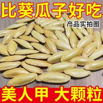 爆款】正宗长粒美人甲原味独立包装南瓜子新货休闲坚果零食批发