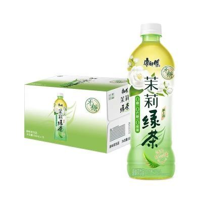 康师傅饮料无糖茉莉冰红茶绿茶500ml瓶装批发茶饮料饮品无糖