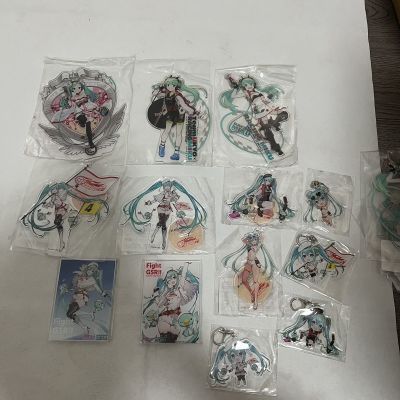 初音未来 GT 15周年2023赛车展限定色纸 立牌 亚克力板 日版正品