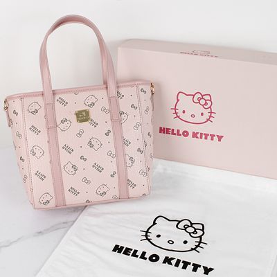 HelloKitty可爱少女心小众手提菜篮子包通勤百搭单肩斜