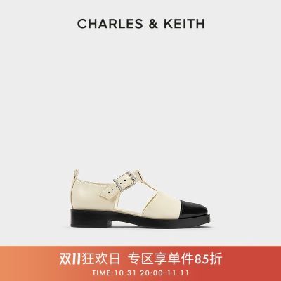 ڲCHARLES&KEITH24ƷCK1-70900504ƴɫͷƽ׵Ь169Ԫ