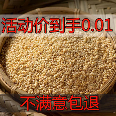 【每人限一单】2024年新货熟黑白芝麻干净无沙免洗即食颗粒饱